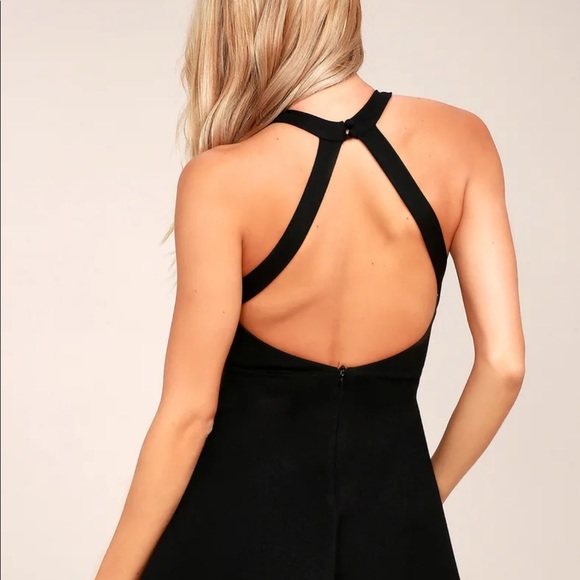 Lulus Light and Grace Black Skater Dress - Picture 4 of 10